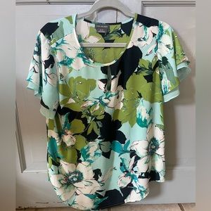 Multi color flow Van Heusen blouse